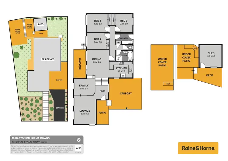 Floorplan of Homely house listing, 29 Barton Drive, Kiama Downs NSW 2533