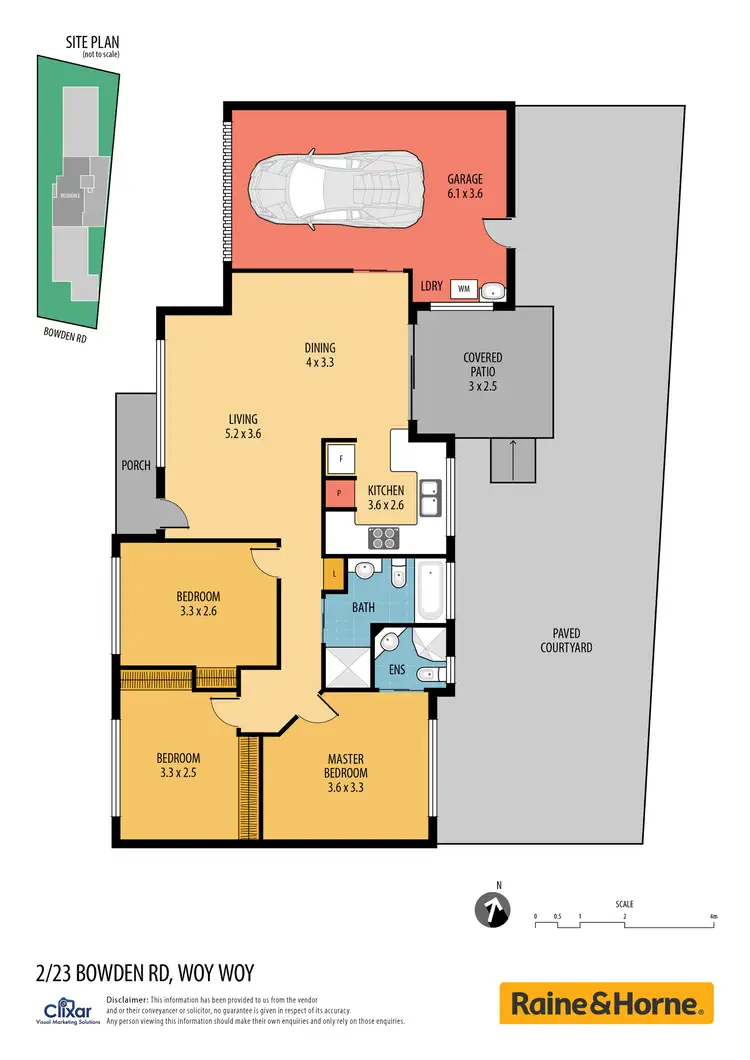 Floorplan of Homely villa listing, 2/23 Bowden Road, Woy Woy NSW 2256