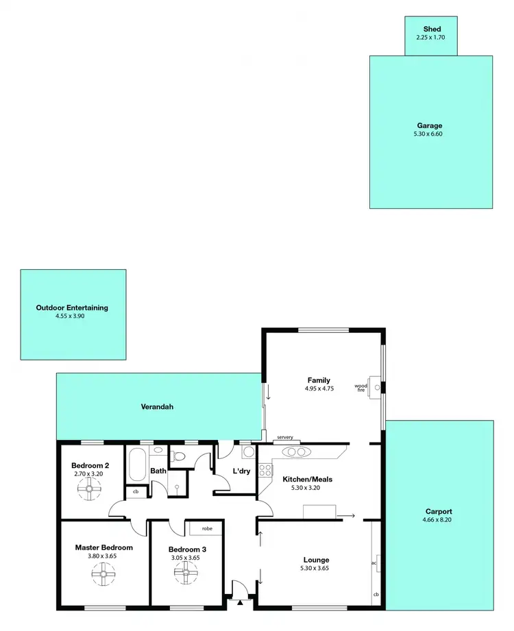 Floorplan of Homely house listing, 30 Modler Road, Morphett Vale SA 5162