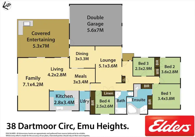 Floorplan of Homely house listing, 38 Dartmoor Circuit, Emu Heights NSW 2750