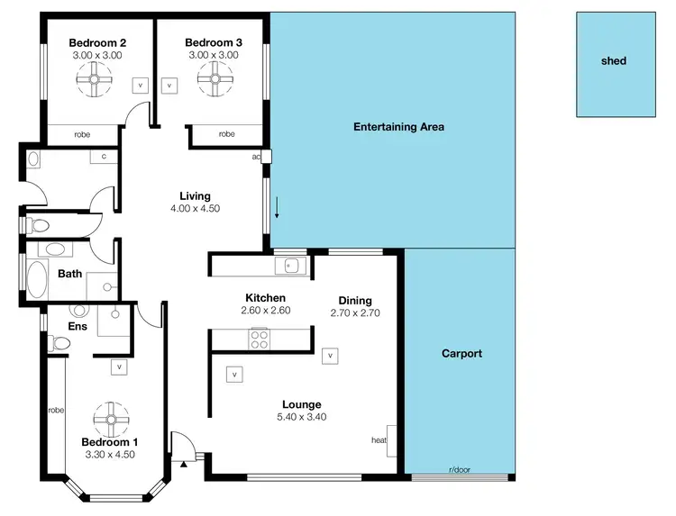 Floorplan of Homely house listing, 39 Muscatel Circuit, Old Reynella SA 5161
