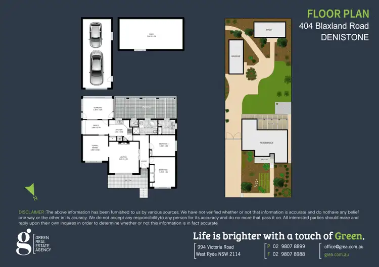 Floorplan of Homely house listing, 404 Blaxland Road, Denistone NSW 2114