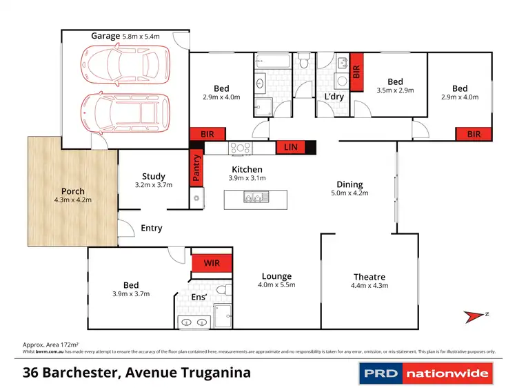 Floorplan of Homely house listing, 36 Barchester Avenue, Truganina VIC 3029