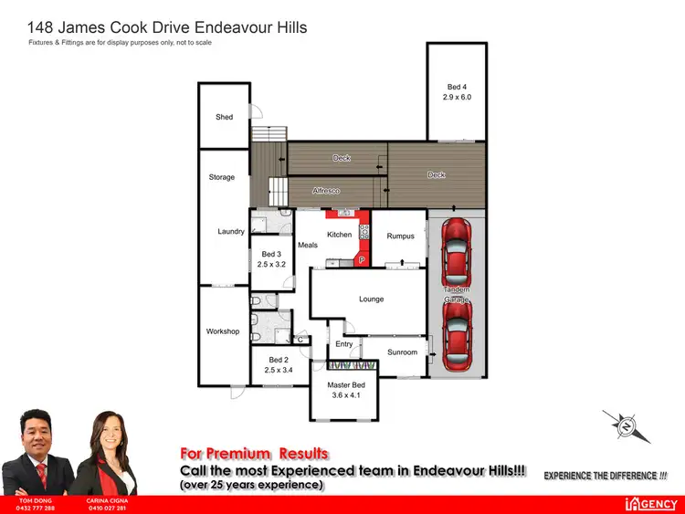 Floorplan of Homely house listing, 148 James Cook, Endeavour Hills VIC 3802