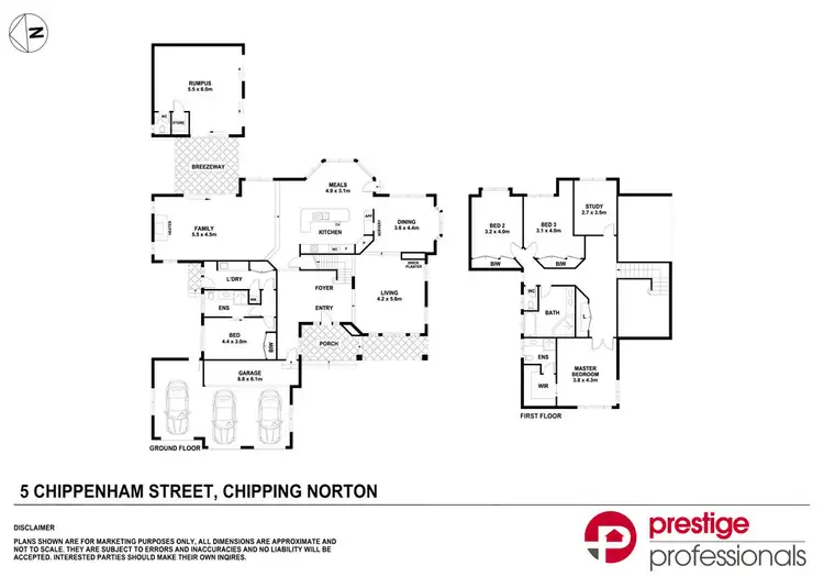 Floorplan of Homely house listing, 5 Chippenham Street, Chipping Norton NSW 2170