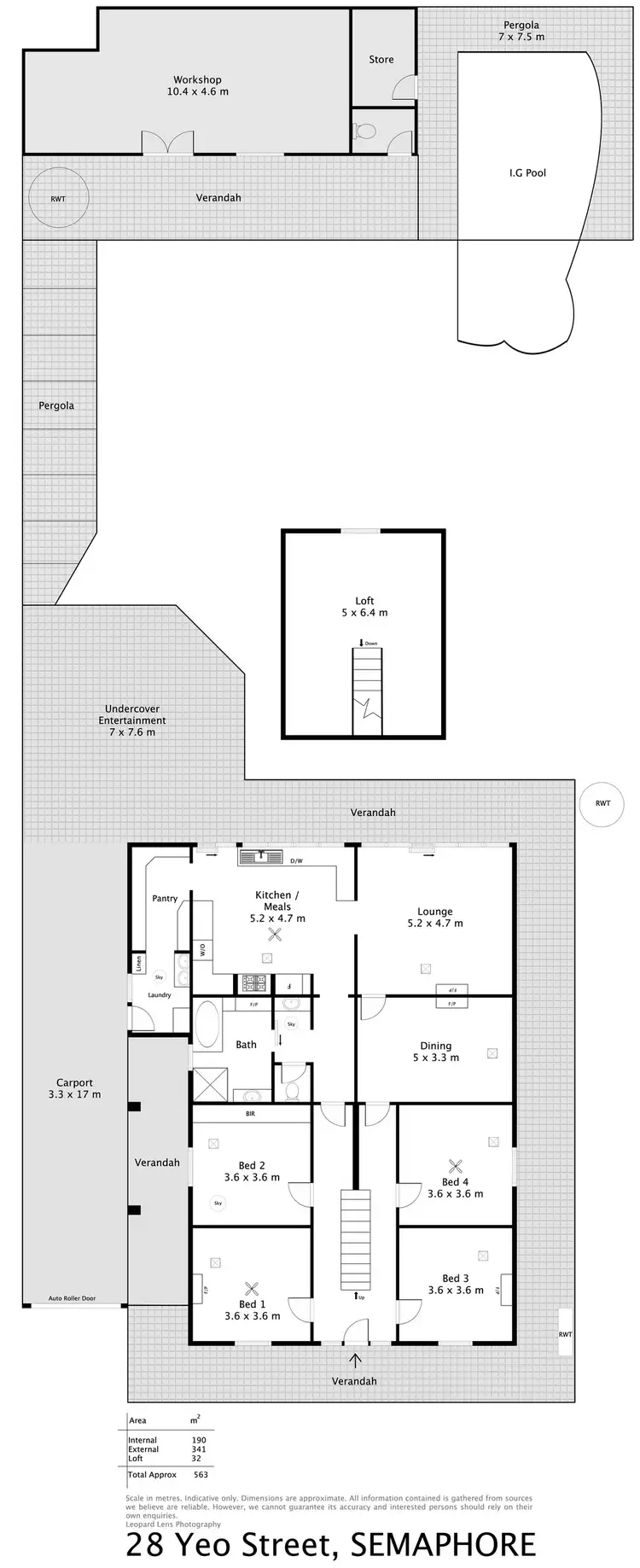 Floorplan of Homely house listing, 28 Yeo Street, Semaphore SA 5019