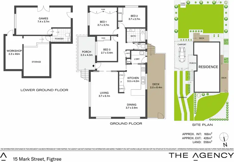Floorplan of Homely house listing, 15 Mark Street, Figtree NSW 2525