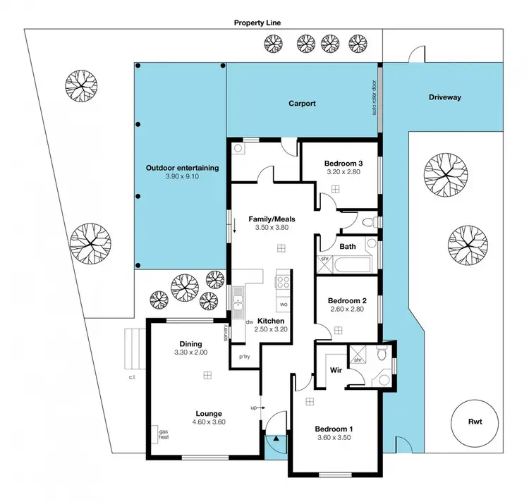 Floorplan of Homely house listing, 1 Mcrae Road, Port Noarlunga South SA 5167