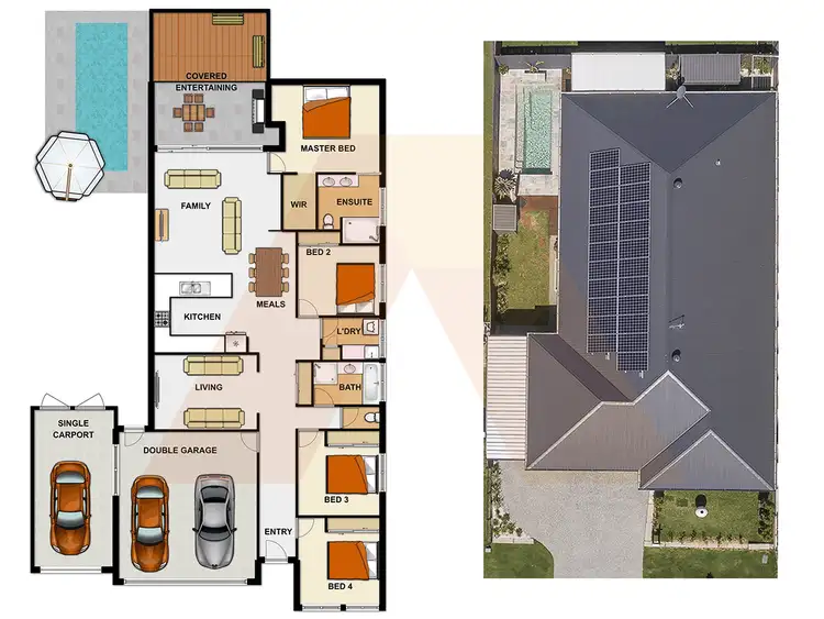 Floorplan of Homely house listing, 16 Barrisdale Street, Heathwood QLD 4110
