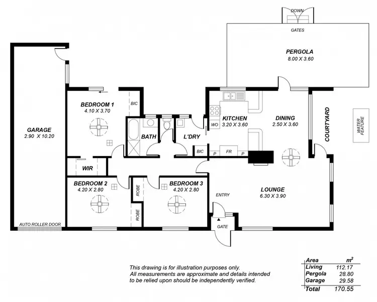 Floorplan of Homely house listing, 10 Victoria Drive, Modbury SA 5092