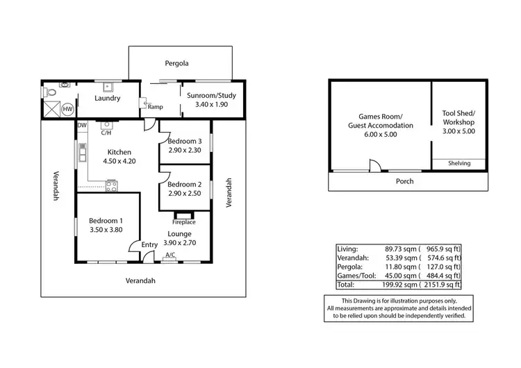 Floorplan of Homely house listing, 11 Hurtles Well Road, Peake SA 5301