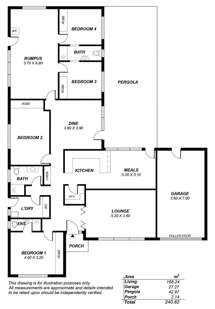 Floorplan of Homely house listing, 25 Sheoak Drive, Athelstone SA 5076