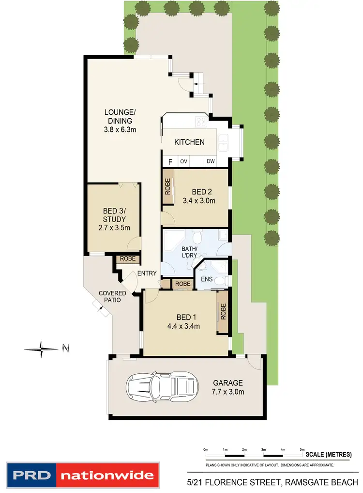 Floorplan of Homely villa listing, 5/21-25 Florence Street, Ramsgate Beach NSW 2217
