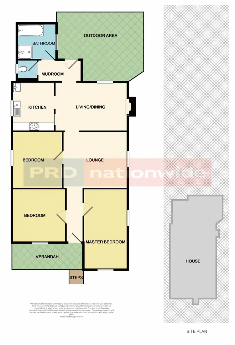 Floorplan of Homely house listing, 22 Hebburn Street, Pelaw Main NSW 2327