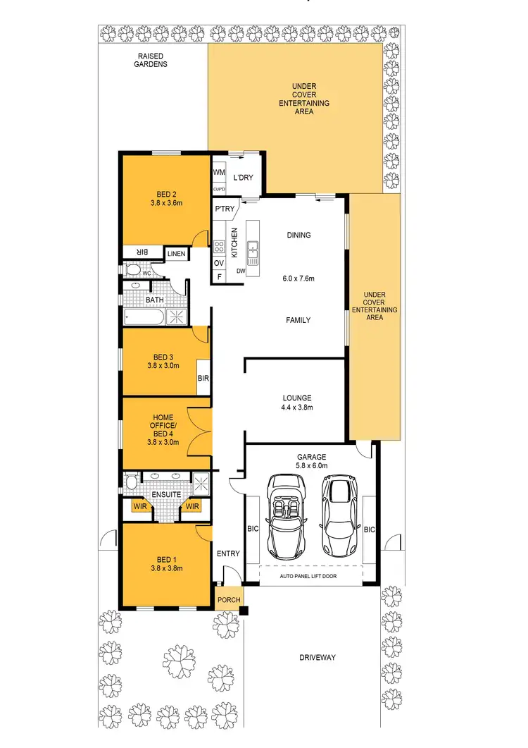 Floorplan of Homely house listing, 109 Matthew Flinders Drive, Encounter Bay SA 5211