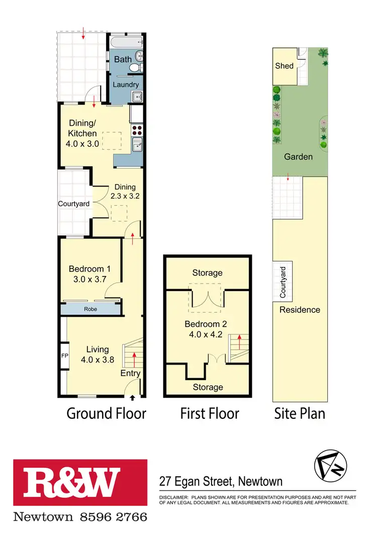 Floorplan of Homely house listing, 27 Egan Street, Newtown NSW 2042