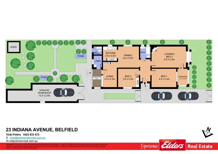 Floorplan of Homely house listing, 23 Indiana Avenue, Belfield NSW 2191