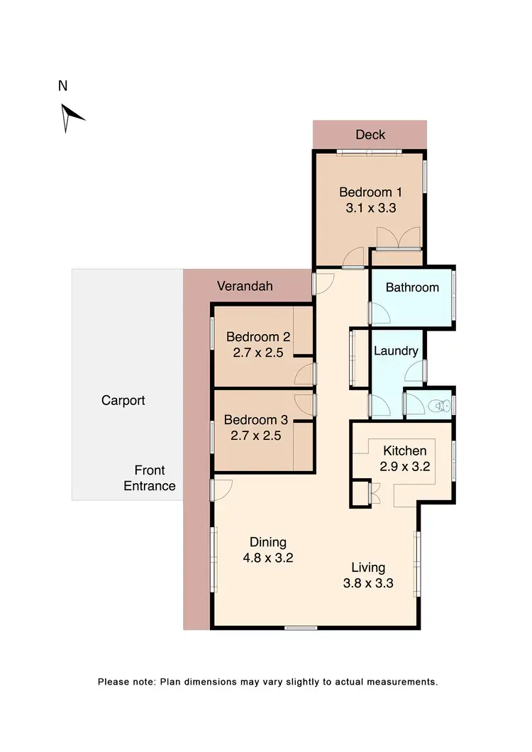Floorplan of Homely house listing, 7/30 Ayres Street, Creswick VIC 3363
