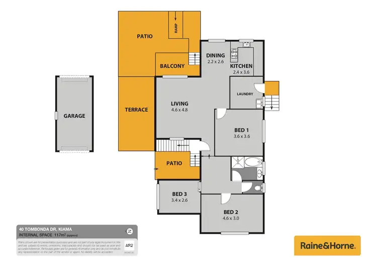 Floorplan of Homely house listing, 40 Tombonda Drive, Kiama NSW 2533