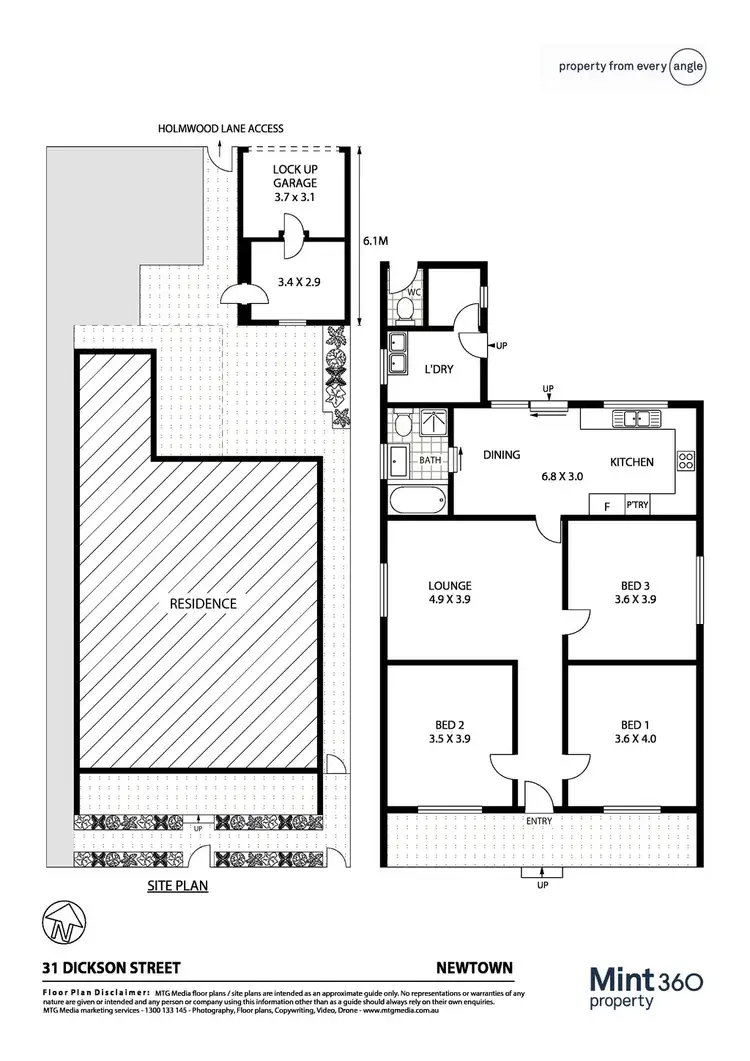 Floorplan of Homely house listing, 31 Dickson Street, Newtown NSW 2042