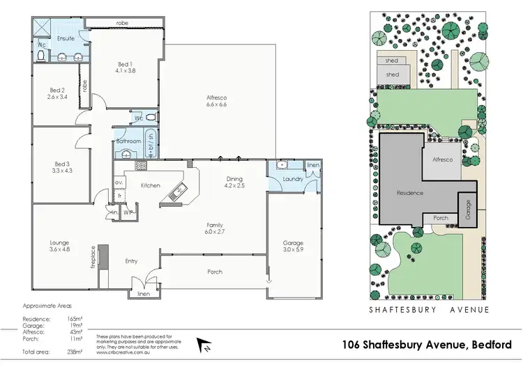 Floorplan of Homely house listing, 106 Shaftesbury Avenue, Bedford WA 6052