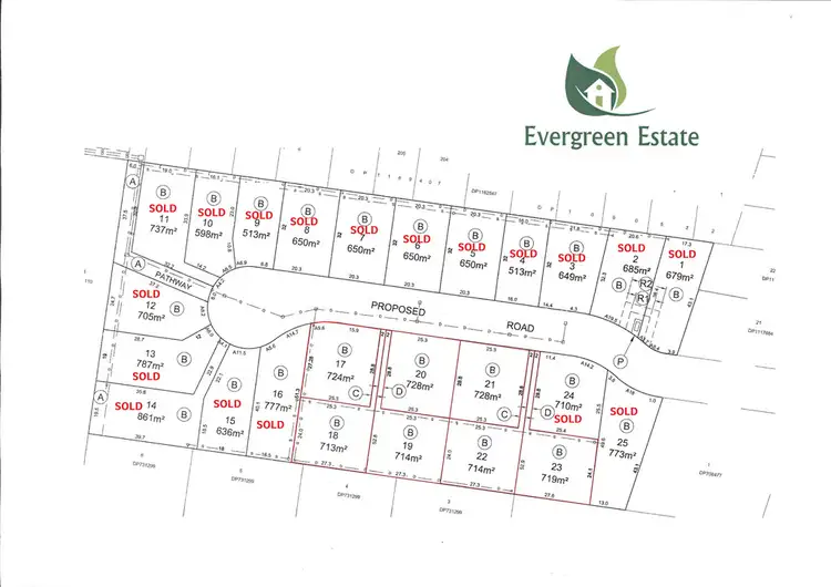 Floorplan of Homely land listing, 11 (Lot 21) Evergreen Place, South Nowra NSW 2541