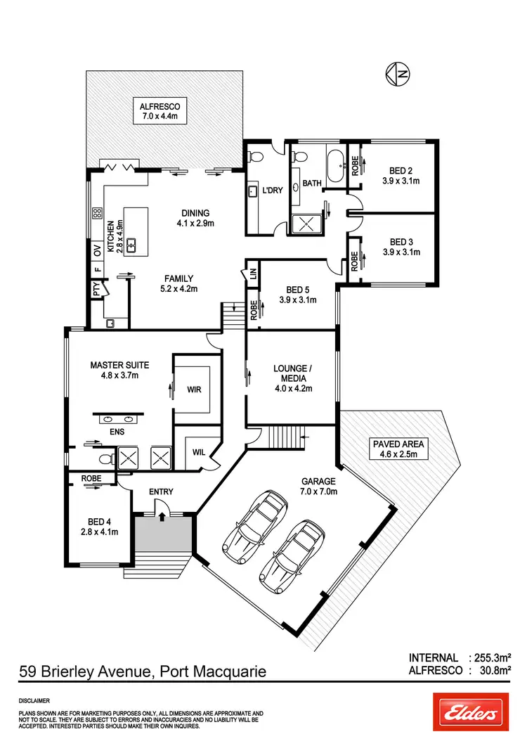 Floorplan of Homely house listing, 59 Brierley Avenue, Port Macquarie NSW 2444