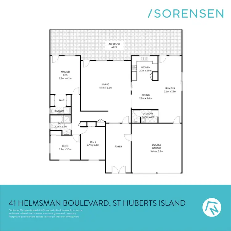 Floorplan of Homely house listing, 41 Helmsman Boulevarde, St Huberts Island NSW 2257