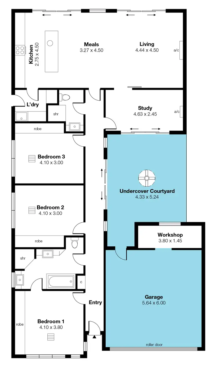 Floorplan of Homely house listing, 20 Flag Street, Seaford Meadows SA 5169
