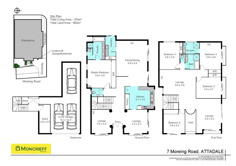 Floorplan of Homely house listing, 7 Moreing Road, Attadale WA 6156