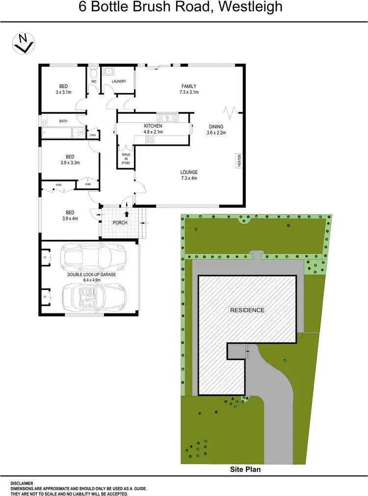 Floorplan of Homely house listing, 6 Bottle Brush Road, Westleigh NSW 2120