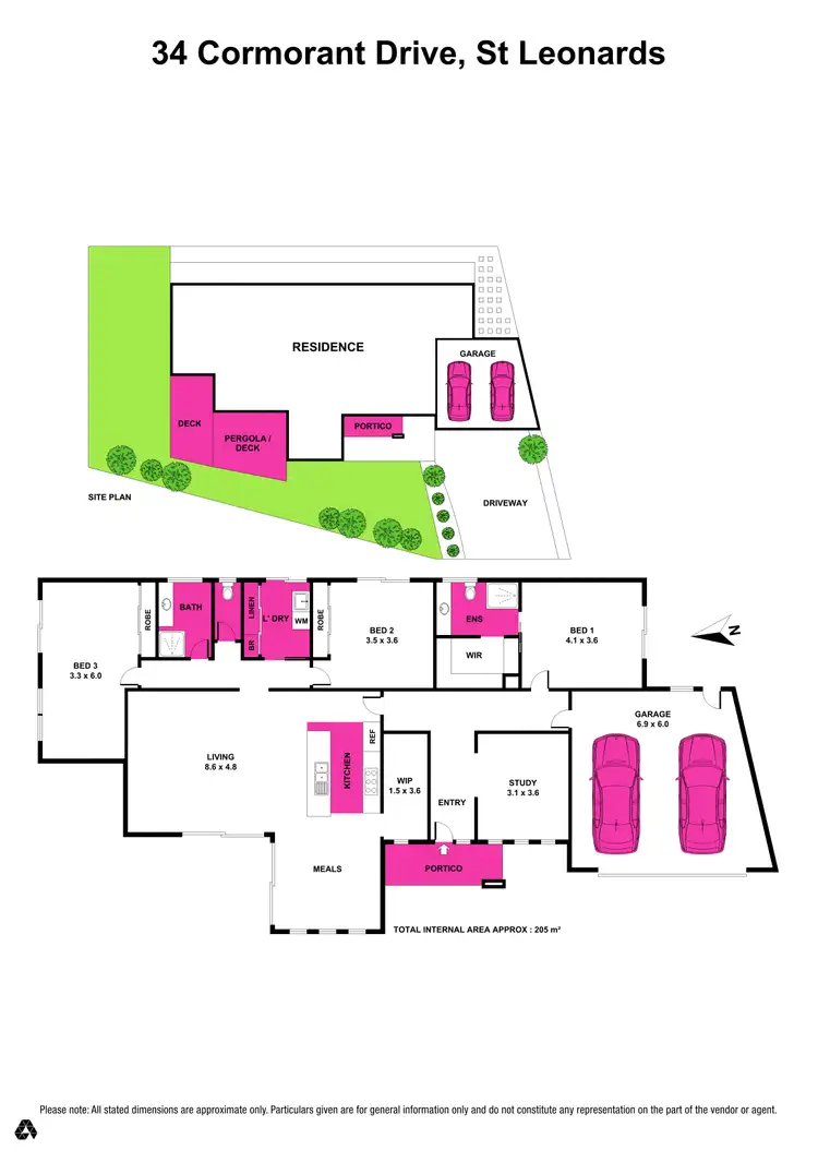 Floorplan of Homely house listing, 34 Cormorant Drive, St Leonards VIC 3223