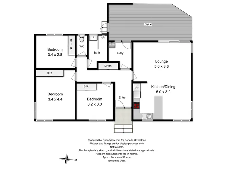 Floorplan of Homely house listing, 2 Charleston Crescent, Ulverstone TAS 7315