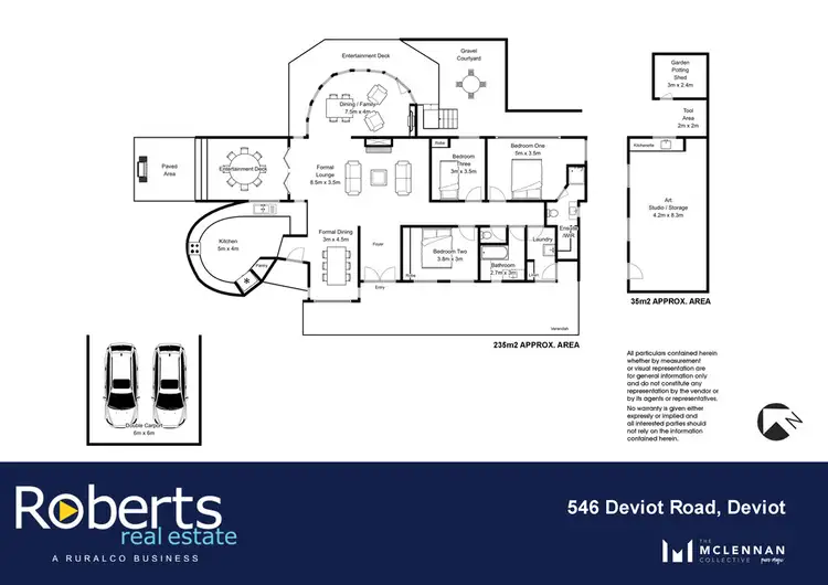 Floorplan of Homely house listing, 546 Deviot Road, Deviot TAS 7275