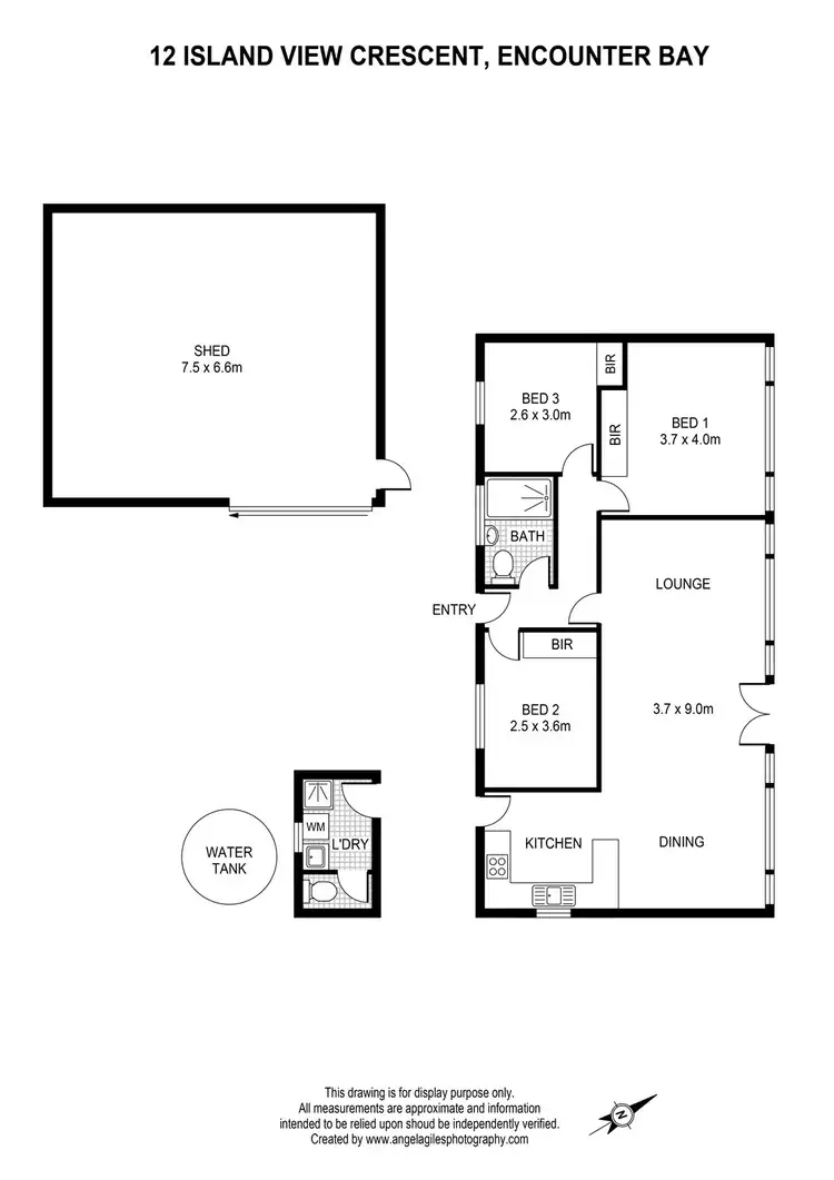 Floorplan of Homely house listing, 12 ISLAND VIEW CRESCENT, Encounter Bay SA 5211