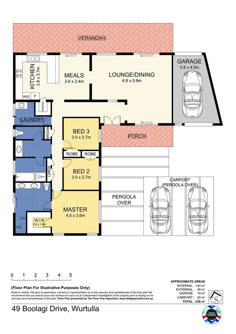 Floorplan of Homely house listing, 49 Boolagi Drive, Wurtulla QLD 4575