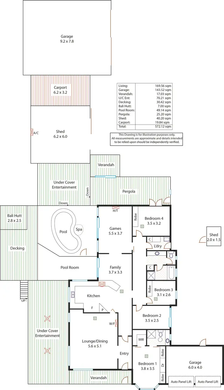 Floorplan of Homely house listing, 128-136 Target Hill Road, Salisbury Heights SA 5109