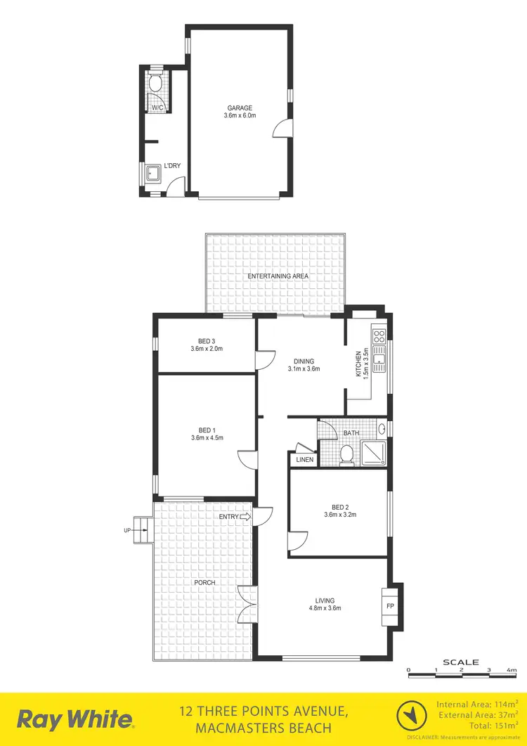 Floorplan of Homely house listing, 12 Three Points Avenue, Macmasters Beach NSW 2251