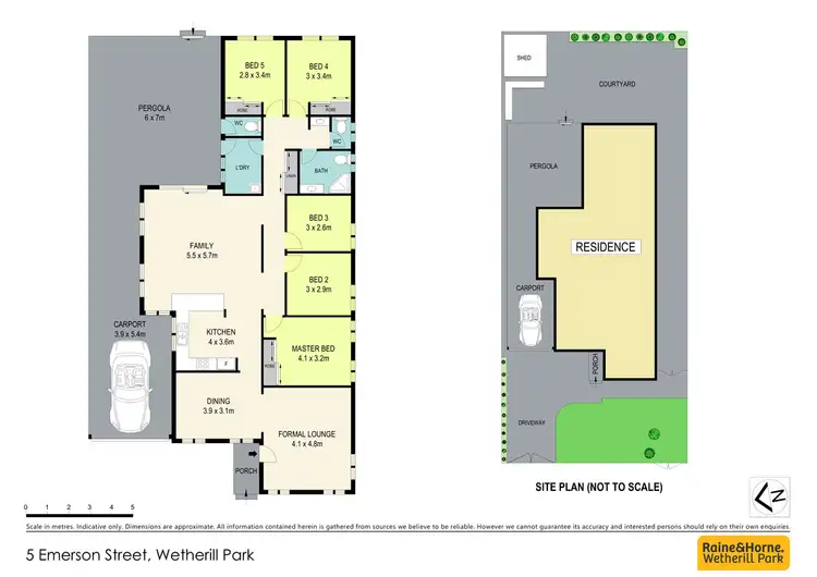 Floorplan of Homely house listing, 5 Emerson Street, Wetherill Park NSW 2164