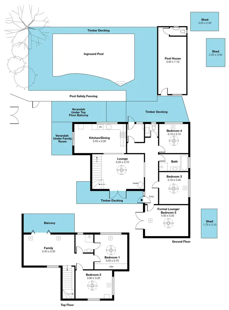 Floorplan of Homely house listing, 11 Constellation Street, Hallett Cove SA 5158