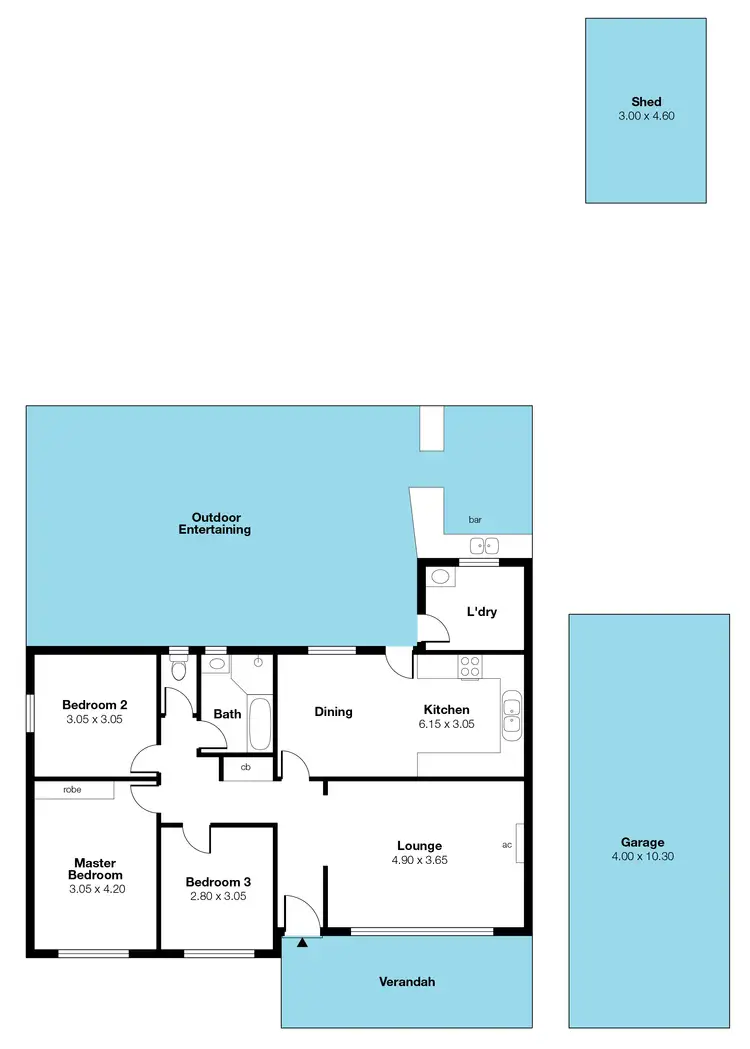Floorplan of Homely house listing, 434 Morphett Road, Warradale SA 5046