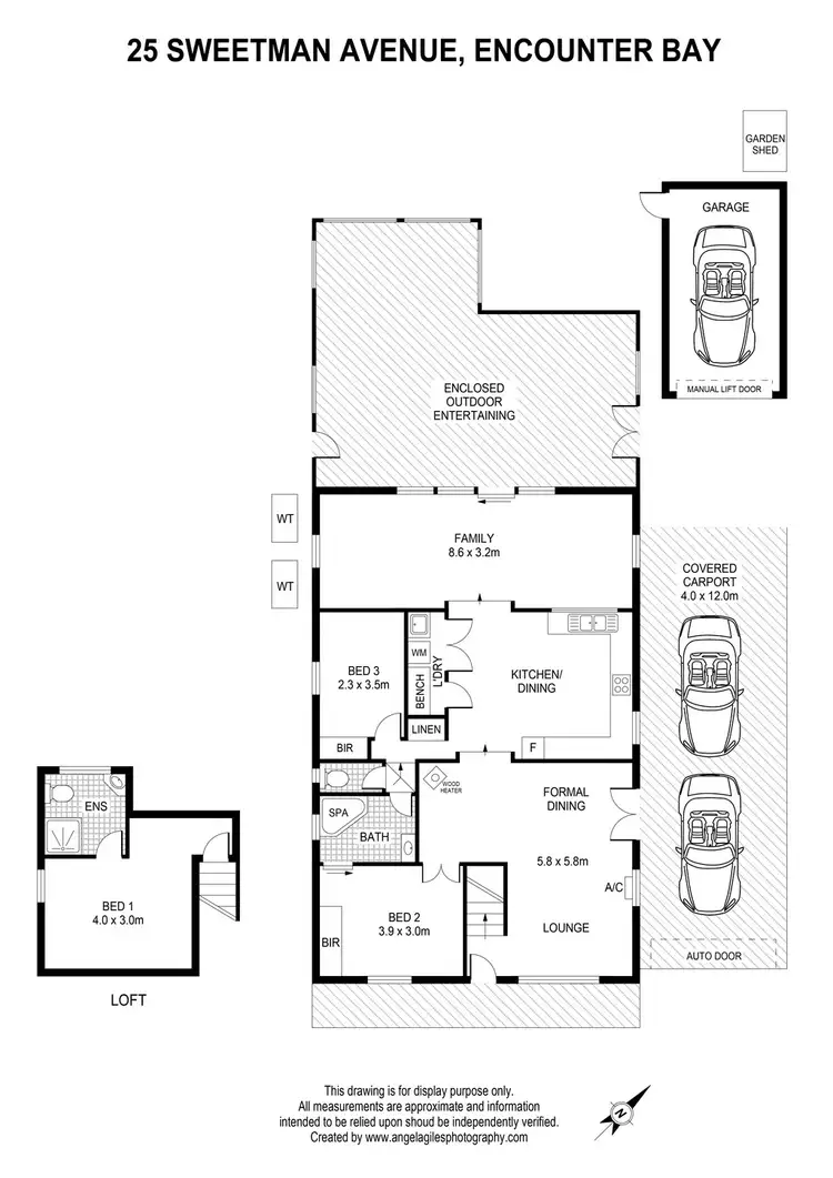 Floorplan of Homely house listing, 25 SWEETMAN AVENUE, Encounter Bay SA 5211