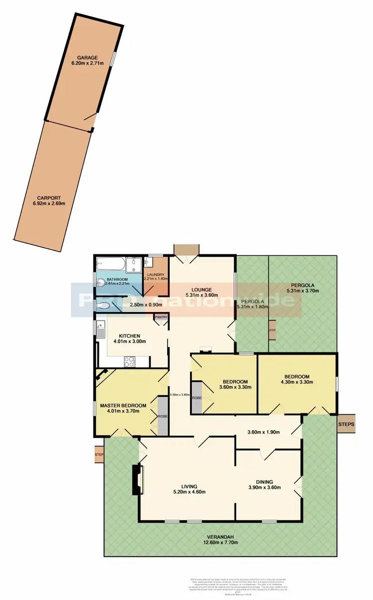 Floorplan of Homely house listing, 14 The Esplanade, Lorn NSW 2320