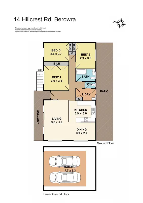 Floorplan of Homely house listing, 14 Hillcrest Road, Berowra NSW 2081