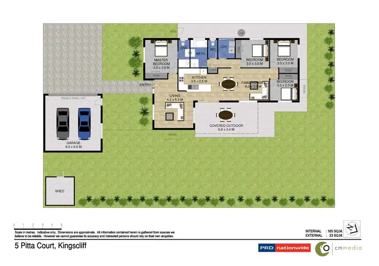 Floorplan of Homely house listing, 5 Pitta Court, Kingscliff NSW 2487