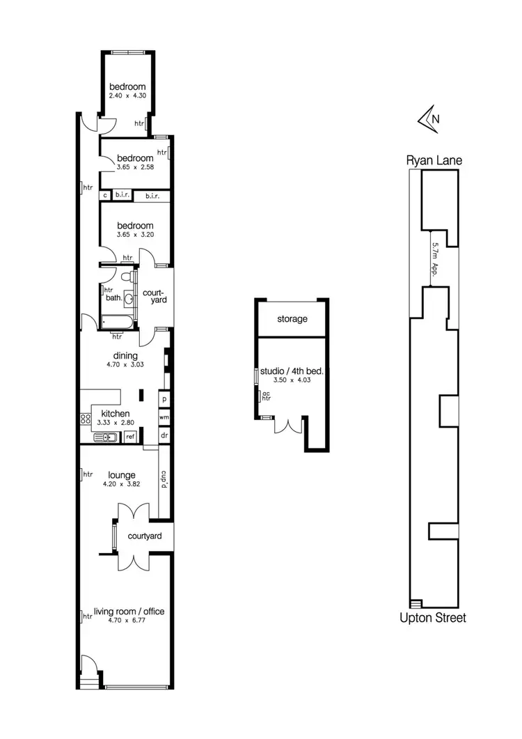 Floorplan of Homely house listing, 28 Upton Street, Altona VIC 3018