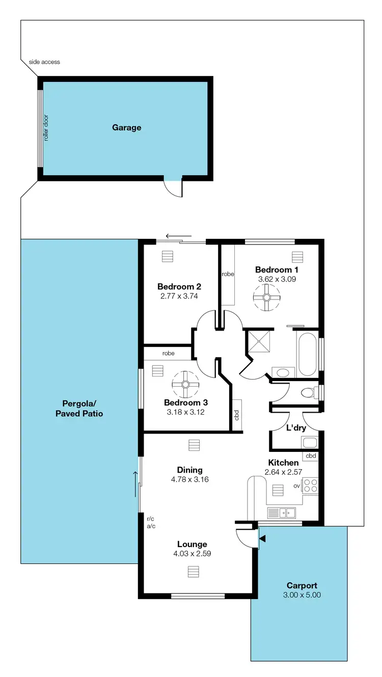 Floorplan of Homely house listing, 81 Baume Circuit, Old Reynella SA 5161