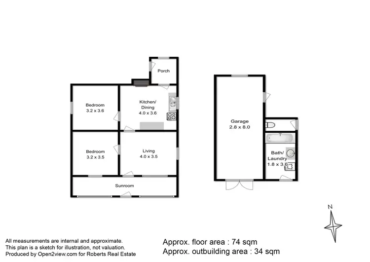 Floorplan of Homely house listing, 39 Cole Street, Sorell TAS 7172