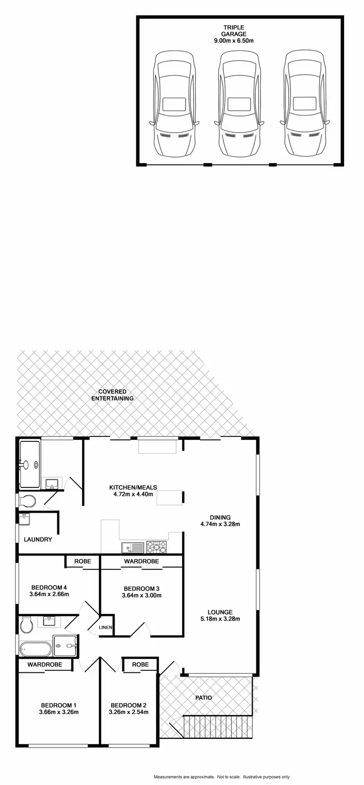 Floorplan of Homely house listing, 28 Ulmarra Avenue, Camden South NSW 2570