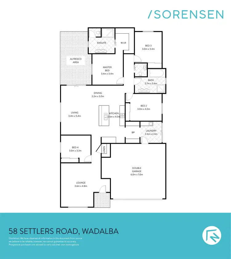 Floorplan of Homely house listing, 58 Settlers Road, Wadalba NSW 2259